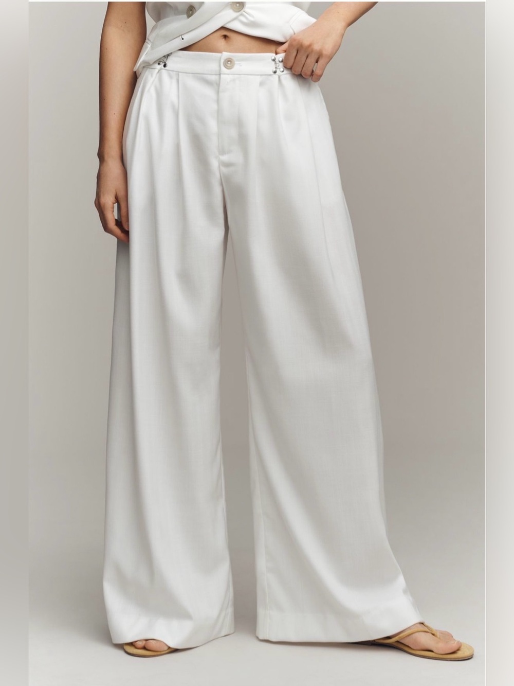 Anthropologie Wide-Leg Trousers